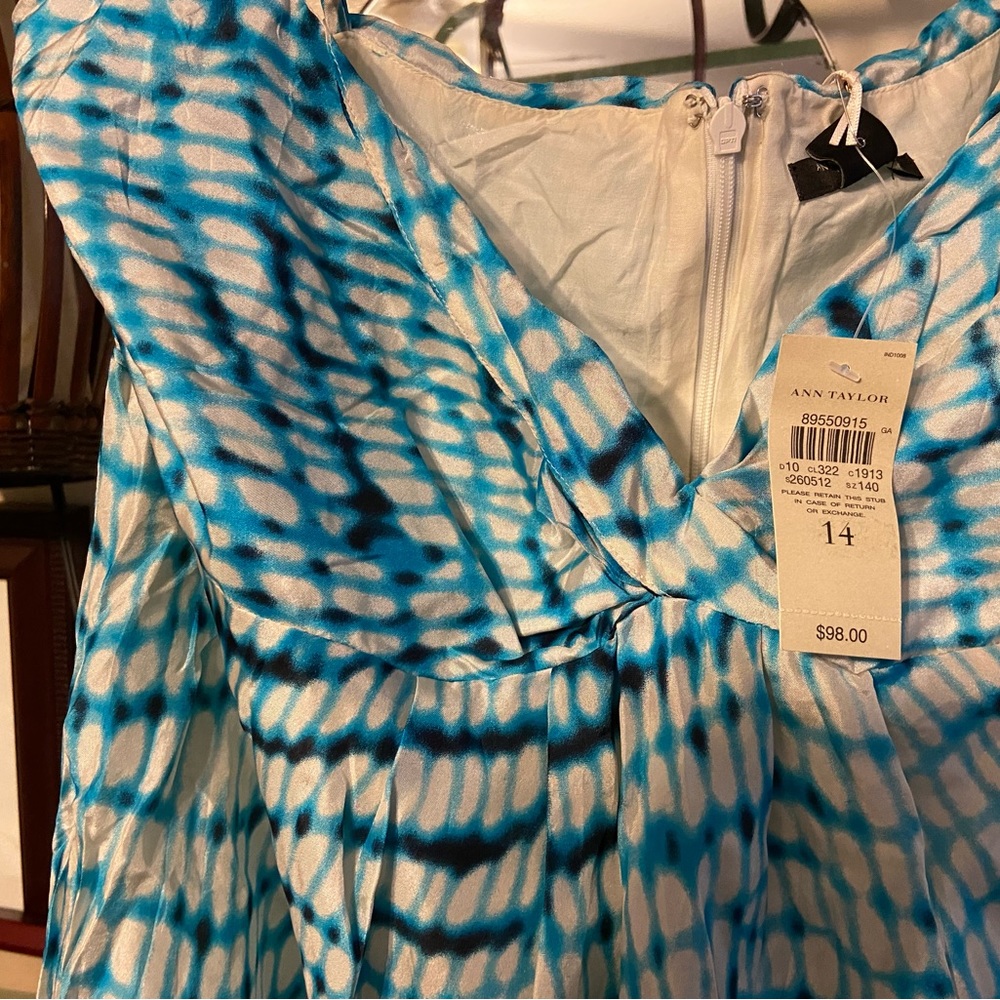 Ann Taylor Japanese Habotia Silk Dress - Picture 2 of 9